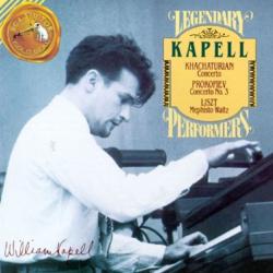 Kapell - Khachaturian, Prokofiev, Liszt Piano Concerto Prokofiev, Concerto No. 3; Liszt, Mephisto Waltz Фирменный CD 