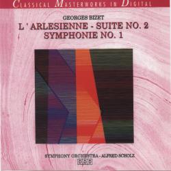 BIZET L'Arlesienne - Suite No. 2 / Symphonie No. 1 Фирменный CD 
