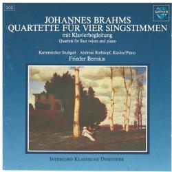 BRAHMS Quartets For Four Voices And Piano Фирменный CD 
