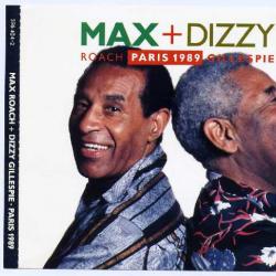 Max Roach + Dizzy Gillespie Paris 1989 Фирменный CD 