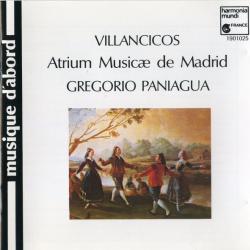 Atrium Musicæ De Madrid, Gregorio Paniagua Villancicos Фирменный CD 