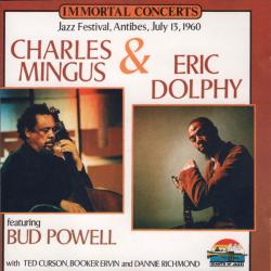 Charles Mingus & Eric Dolphy Featuring Bud Powell Jazz Festival, Antibes, July 13, 1960 Фирменный CD 