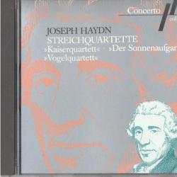 HAYDN Streichquartette (»Kaiserquartett« / »Der Sonnenaufgang« / »Vogelquartett«) Фирменный CD 