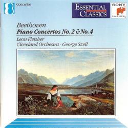 BEETHOVEN Piano Concertos No. 2 & No. 4 Фирменный CD 