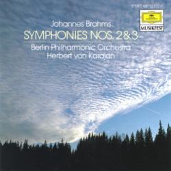 BRAHMS Symphonies No. 2 And 3 Фирменный CD 