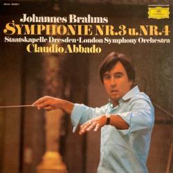 BRAHMS Symphonie Nr.3 & Nr.4 Виниловая пластинка 