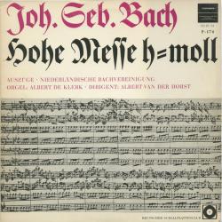 BACH Hohe Messe H-Moll (Auszüge) Виниловая пластинка 