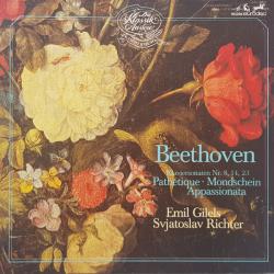 BEETHOVEN Pathétique, Mondschein, Appassionata (Klaviersonaten Nr. 8, 14, 23) Виниловая пластинка 