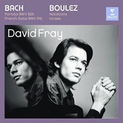 Bach, Boulez, David Fray Partita BWV 828 - French Suite BWV 812 - Notations - Incises Фирменный CD 