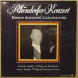 VIVALDI   MOZART   BEETHOVEN   HAYDN Rhöndorfer Konzert - Konrad Adenauer's Lieblingsmusik Виниловая пластинка 