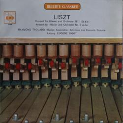 LISZT Konzert Für Klavier Und Orchester Nr. 1 Es-dur / Konzert Für Klavier Und Orchester Nr. 2 A-dur Виниловая пластинка 