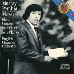 Mozart, Murray Perahia Piano Concerti No. 19, K.459, No. 23, K. 488 Фирменный CD 