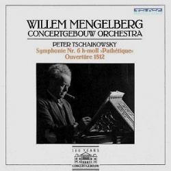 Willem Mengelberg, TSCHAIKOWSKY Symphonie Nr. 6 H-moll 'Pathétique' Ouvertüre 1812 Фирменный CD 