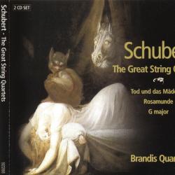 SCHUBERT The Great String Quartets Фирменный CD 