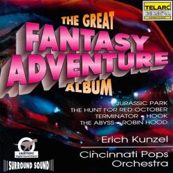Erich Kunzel, Cincinnati Pops Orchestra The Great Fantasy-Adventure Album Фирменный CD 
