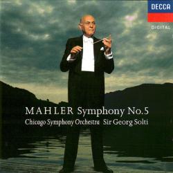 Mahler, Chicago Symphony Orchestra, Sir Georg Solti Symphony No. 5 Фирменный CD 