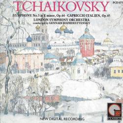 TCHAIKOVSKY Symphony No. 5 In E Minor, Op.64 • Capriccio Italien, Op.45 Фирменный CD 