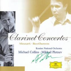 Russian National Orchestra, Michael Collins, Mikhail Pletnev, Mozart, Beethoven Clarinet Concertos Фирменный CD 