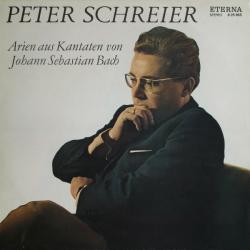 PETER SCHREIER Arien Aus Kantaten Von Johann Sebastian Bach Виниловая пластинка 