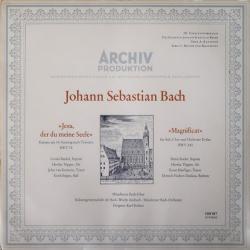 BACH "Jesu, Der Du Meiner Seele" Kantate Am 14. Sonntag Nach Trinitatis, BWV 78. "Magnificat" Für Soli, Chor Und Orchester D-dur, BWV 243 Виниловая пластинка 