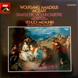 MOZART Sämtliche Violinkonzerte LP-BOX 
