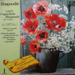 LISZT Rapsodie Виниловая пластинка 