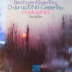 BEETHOVEN D-dur Op. 70 Nr. 1 "Geister-Trio" - C-moll Op. 1 Nr. 3 Виниловая пластинка 