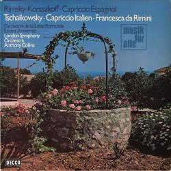 Rimsky-Korssakoff, Tschaikowsky Capriccio Espagnol • Capriccio Italien • Francesca Da Rimini Виниловая пластинка 