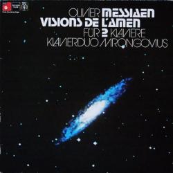 Olivier Messiaen - Klavierduo Mrongovius Visions De L'Amen Für 2 Klaviere Виниловая пластинка 