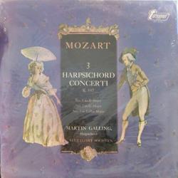MOZART 3 Harpsichord Concerti K. 107 Виниловая пластинка 