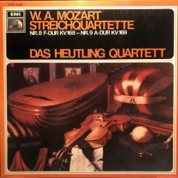 MOZART Streichquartette Nr.8 F-dur KV 168 - Nr.9 A-moll KV 169 Виниловая пластинка 