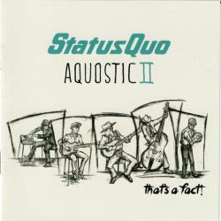STATUS QUO Aquostic II : That's A Fact ! Фирменный CD 