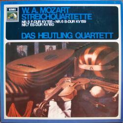 MOZART Streichquartette Nr.5 F-dur KV 158- Nr.6 B-dur KV 159 - Nr.7 ES-dur KV 160 Виниловая пластинка 