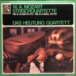 MOZART Streichquartette Nr.12 B-dur KV 172 - Nr.13 D-moll KV 173 Виниловая пластинка 