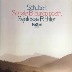 SCHUBERT, RICHTER Sonate B-dur, Op. Posth. Виниловая пластинка 