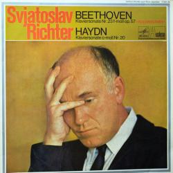 SVJATOSLAV RICHTER, BEETHOVEN, HAYDN Klaviersonate Nr. 23 F-moll Op. 57 »Appassionata« / Klaviersonate C-moll Nr. 20 Виниловая пластинка 