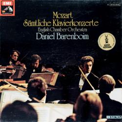MOZART, DANIEL BARENBOIM Sämtliche Klavierkonzerte LP-BOX 