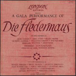 HERBERT VON KARAJAN A Gala Performance Of -Die Fledermaus- With Guest Performances LP-BOX 