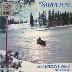 SIBELIUS Symphony № 2 / Valse Triste Виниловая пластинка 