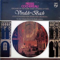 VIVALDI, BACH Four Concertos For Organ And Orchestra Виниловая пластинка 