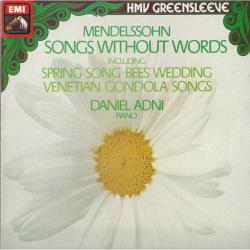 MENDELSSOHN Songs Without Words Виниловая пластинка 