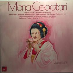MARIA CEBOTARI Maria Cebotari Виниловая пластинка 