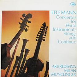 TELEMANN Concertos For Wind Instruments, Strings And Continuo Виниловая пластинка 