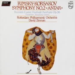 RIMSKY-KORSAKOV Symphony No. 2 "Antar" - Russian Easter Festival Overture Op.36 Виниловая пластинка 
