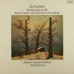 SCHUBERT Winterreise Op. 89 (Sechs Lieder Nach Schober Und Leitner) Виниловая пластинка 