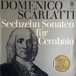 SCARLATTI Sechzehn Sonaten für Cembalo Виниловая пластинка 