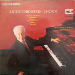 CHOPIN Fantaisie in F Minor Barcarolle Berceuse 3 Nouvelle Etudes *Bolero *Tarentelle Виниловая пластинка 