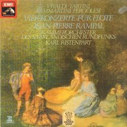 VIVALDI   TARTINI   SAMMARTINI   PERGOLESI Vier Konzerte Für Flöte Виниловая пластинка 