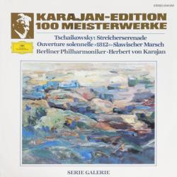 HERBERT VON KARAJAN Karajan-Edition 100 Meisterwerke - Tschaikowsky: Streicherserenade · Ouverture Solennelle "1812" · Slawischer Marsch Виниловая пластинка 