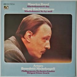 RAVEL   RACHMANINOW Ravel Klavierkonzert In G-Dur Rachmaninow Klavierkonzert Nr.4 In G-Moll Виниловая пластинка 